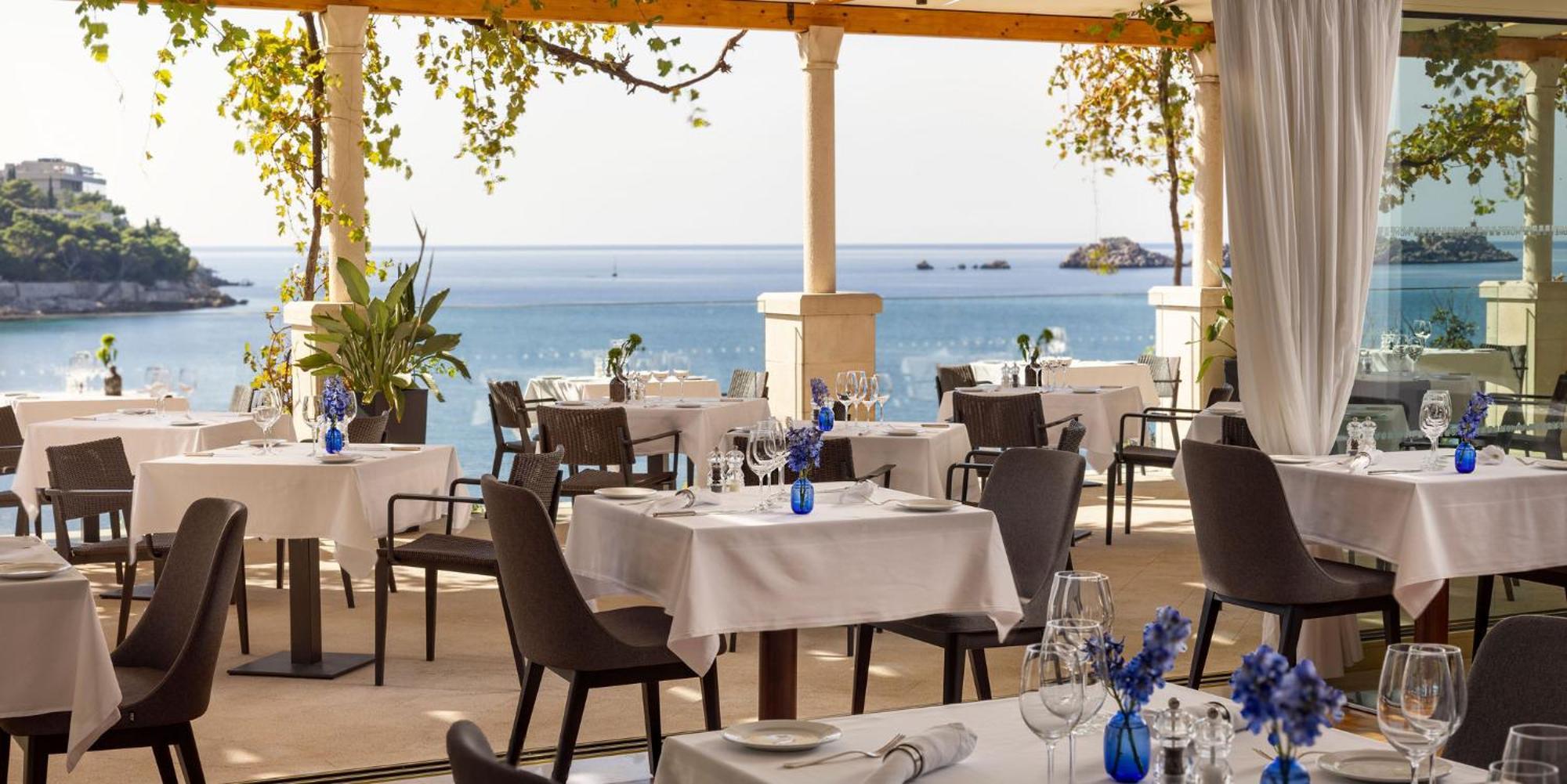Hotel More (Adults Only) Дубровник Екстер'єр фото Restaurant