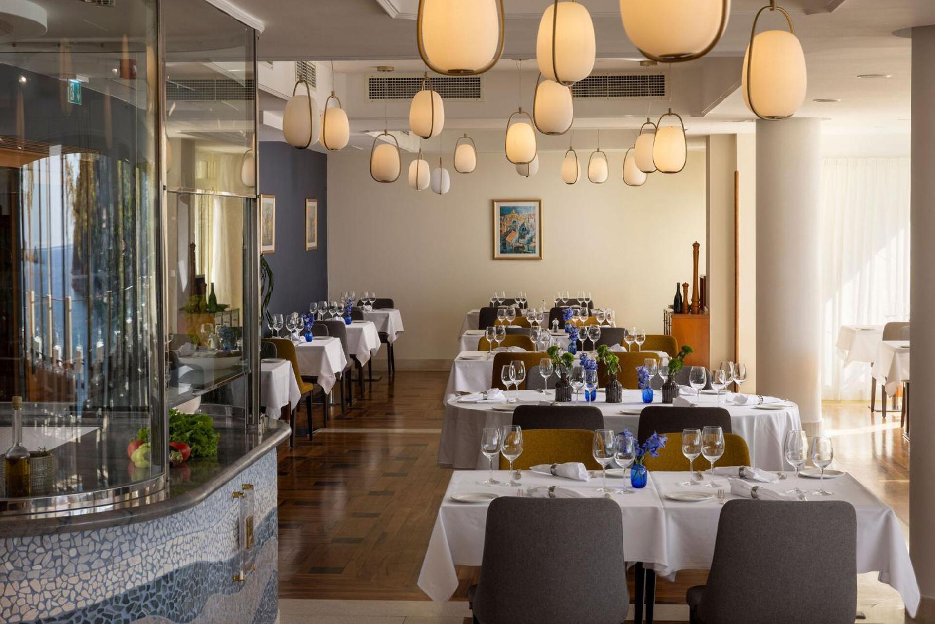 Hotel More (Adults Only) Дубровник Екстер'єр фото The restaurant